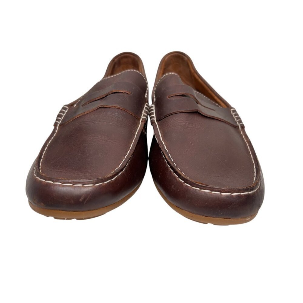 Born Andes Size 10.5 Men Leather Loafer Preppy Office Work Casual - Picture 7 of 9